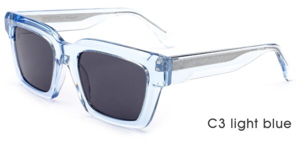 Zheyewear Acetate Sunglasses Paired with CR39 lens 6801 - 图片 3